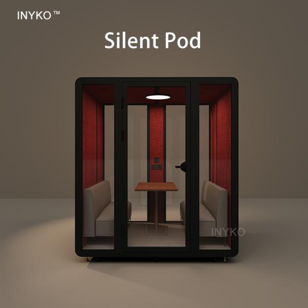 Customized Office Sound Proof Booth , Prefab Home Office Pod 380kg