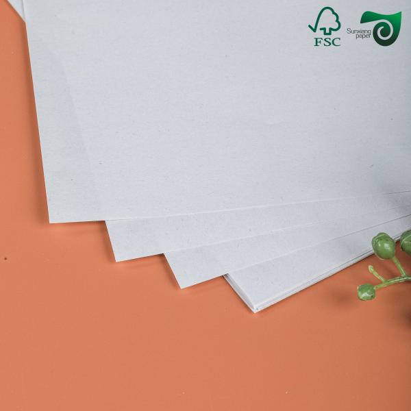 Recycled Newsprint Wrapping Paper High Opacity Ultra Smooth Flat Surface FSC SGS