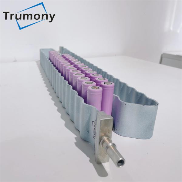 Lithium Ion Battery Pack Liquid Cooling Plate 3003 Aluminum Extruded