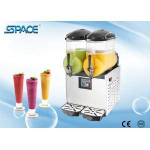 China Commercial Frozen Granita Machine / Smoothie Slush Machine With Two Bowl wholesale
