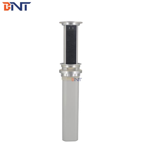 office furniture aluminum pop up desk socket panel/conference table mount power outlet