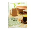 PLASTIC LENTICULAR Promotional pp pet 3d lenticular notebook/dairy notebook