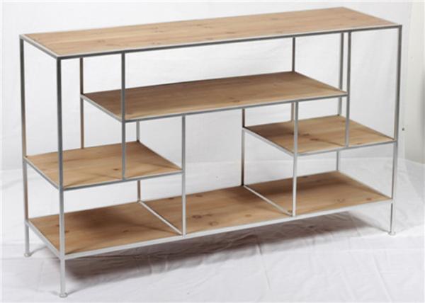 Quality Multi Tier High Gloss Lacquer Display Shelving Unit for sale