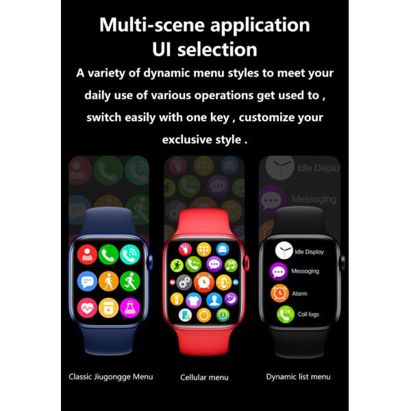 IWO 12 Smart Watch T500+Plus Bluetooth Call Music Smartwatch Fitness Tracker Heart Rate Monitor Wearable Devices Clocks