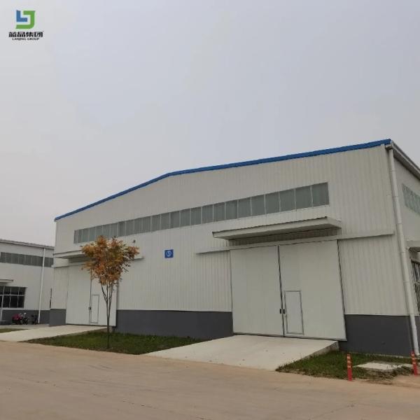 Quality Light Metal Steel Structure Warehouse Large Span Free Design Drawing for sale