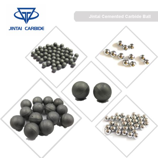 YG6 Wear Resistance Carbide Ball / Tungsten Carbide Sphere 5MM High Hardness