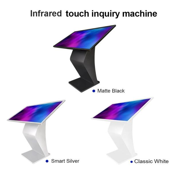 49'' Interactive Self Service Kiosk Exhibition Hall Android Windows 21.5 32 43 55''