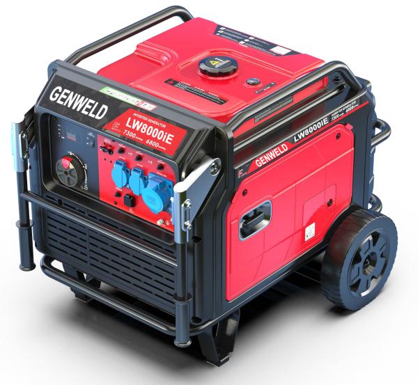 Quality LWG8000iE Portable 7kW Silent Gasoline Generator Set for sale