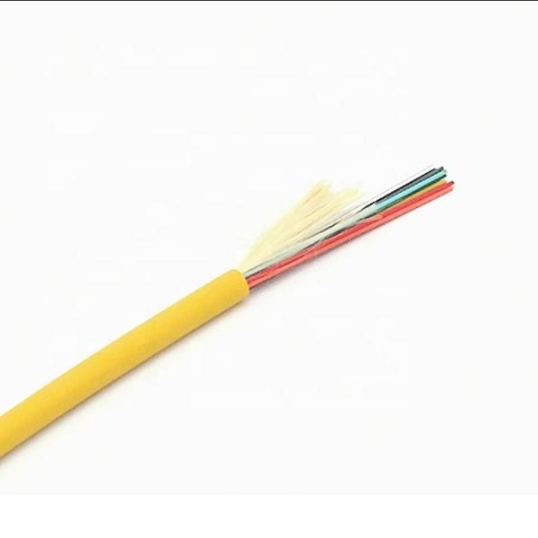 GJPFJH 6B6 0.9mm Armoured Indoor Fiber Optic Cable 12 Strand