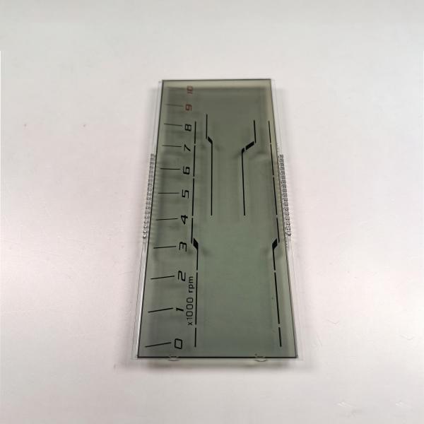 Manufacturer Cheap Custom HTN LCD Display Eight Shape Monochrome 7 Segment Graphic LCD Screen For Motorcycle Instruments