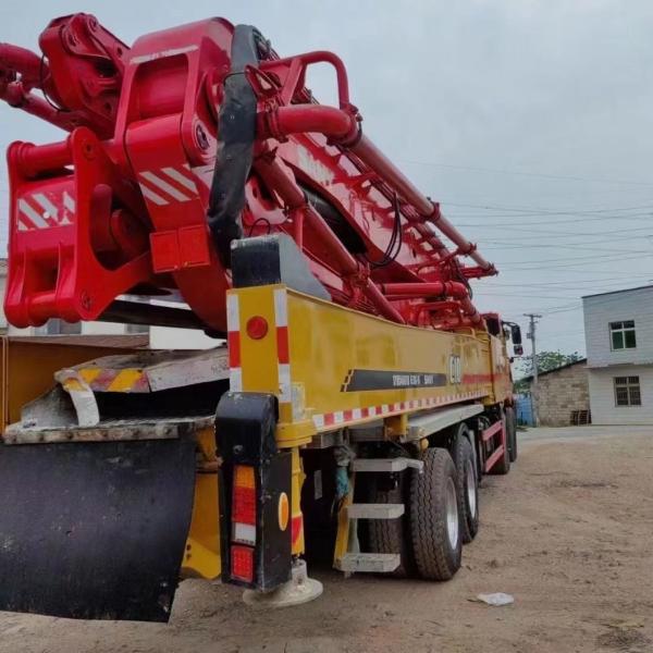 2019 Used Concrete Pump Truck 56m Concrete Boom Pump Heavy Equipment Truck Mounted Pump