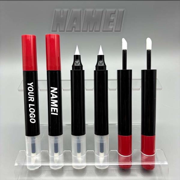 Quality Eye shadow Tube Custom Private Label Double-headed Empty Pretty Container Eye shadow Eyeliner Tube Empty Eyeliner Tube for sale