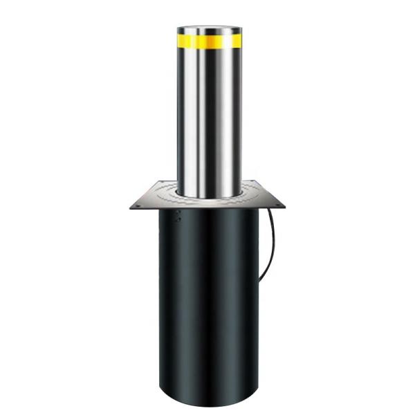 304 Automatic Hydraulic Rising Bollards Water Proof Anti - Vehicle Collision