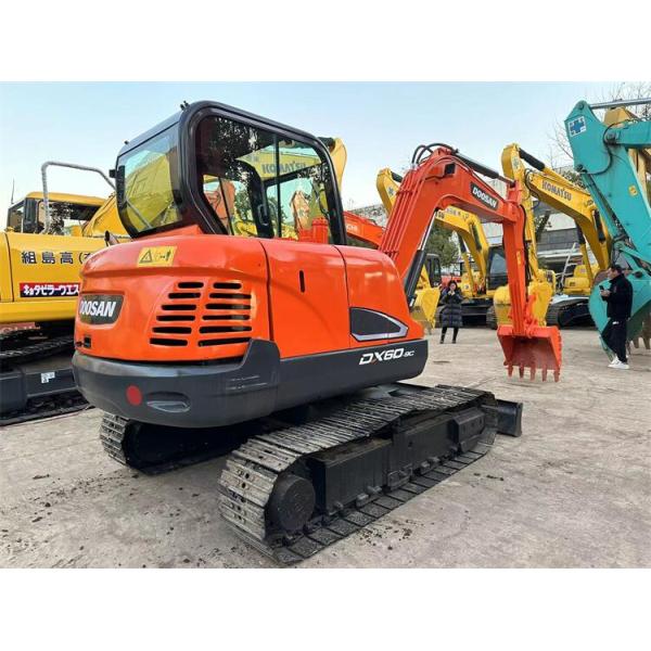 Used Doosan DX60 DH60 Mini Excavator Original Doosan DX60-9 DH60 DX55 DX60-7 DX80 DX75