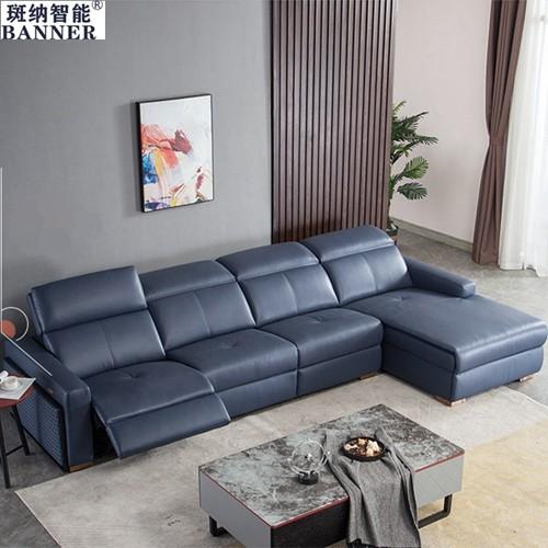 Quality BN Leather Functional Sofa Italian Minimalist Sofa with Multi-Function Features recliner Chair multi-functional Sofa for sale