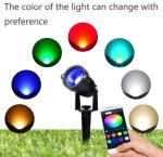 Smart Led Music Light Lawn Light Set Smart App Wifi Control Colorful Rgb Garden