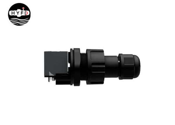 Quality 180 Degree 250V 10A Waterproof Rj45 Connector for sale