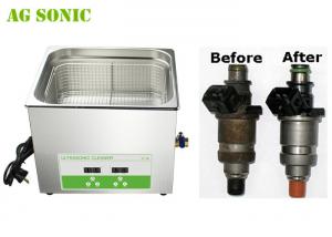 China Fuel Injector Ultrasonic Cleaner for ALL Injectors Cleaning 15L 3-5min Fast Cleaning on sale