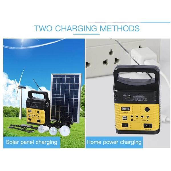 Newest 10W Solar Lamp Solar FM Radio Solar Indoor Lighting 3790 Global Sunrise Lights Solar Radio Solar Decoration Lights