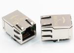 Brass Shielded RJ45 PCB Mount MJ3B-B211-RSLO5T135-1