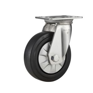 Buy cheap 4/5/6/8 Inch Swivel Plate Locking Caster Wheels Industrial Premium Heavy Duty from wholesalers