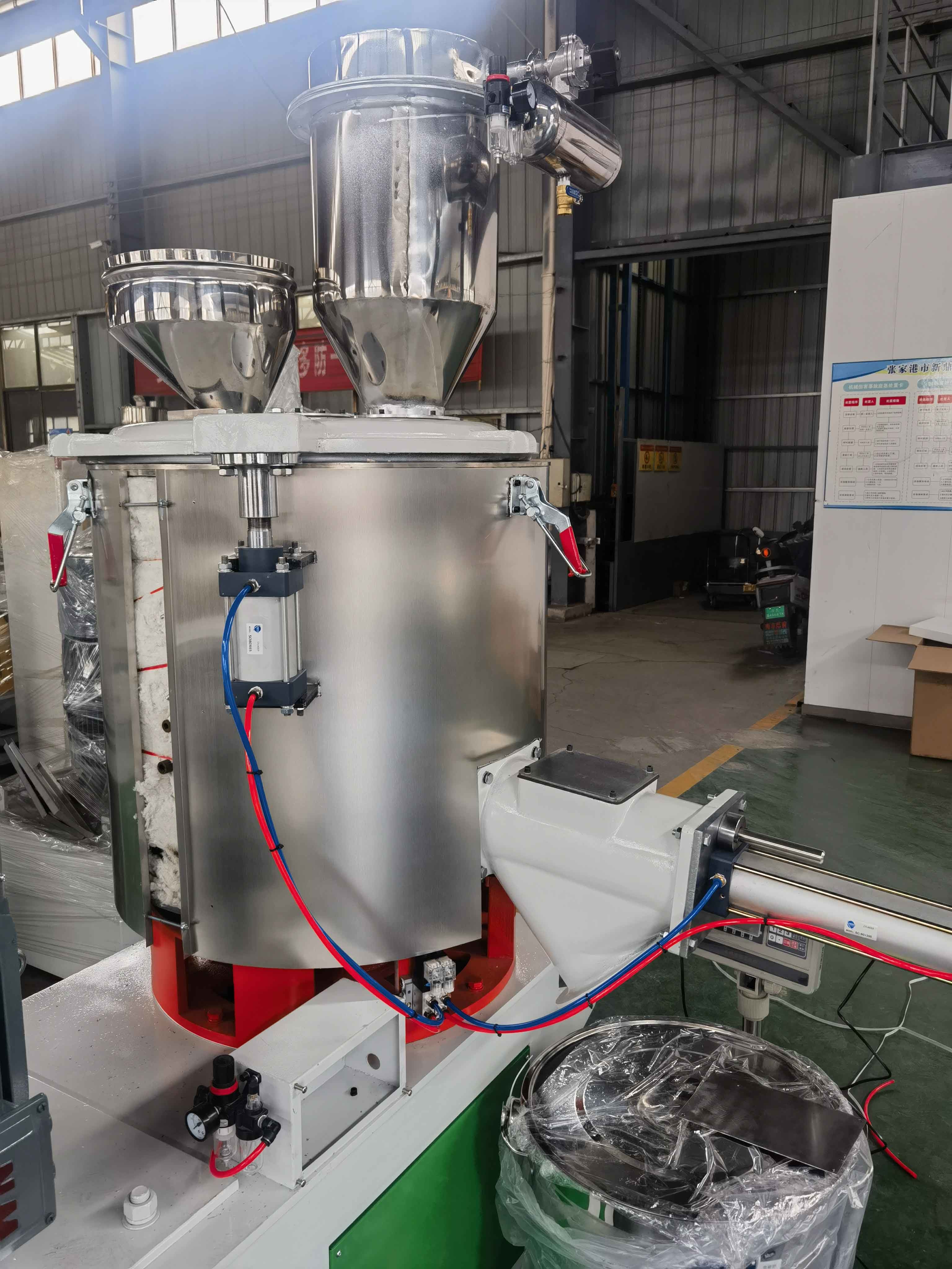 Plastic High Speed Mixer for PVC Blending Heating Cooling Mixing Machine