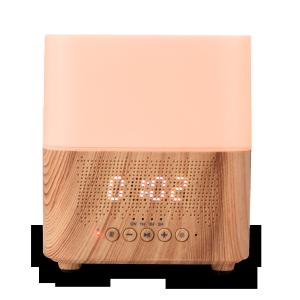 Quiet Bluetooth 300ML Smart Aroma Diffuser Alarm Clock