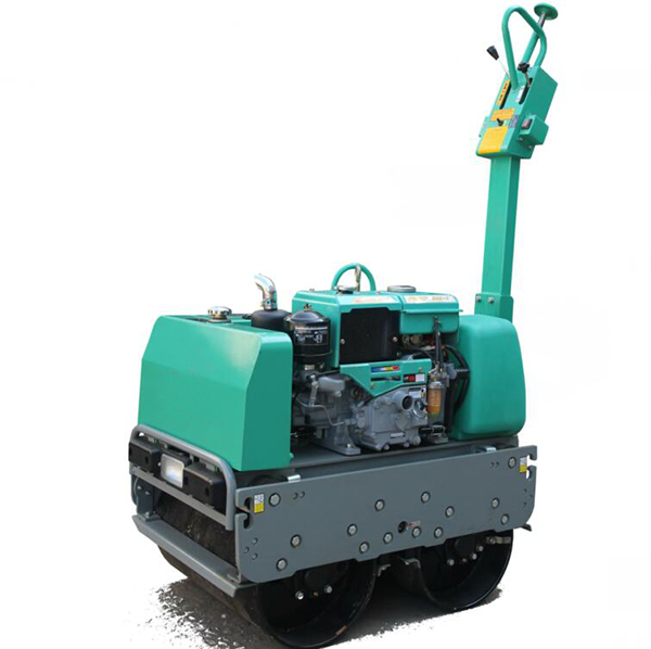 600-700KG Gasoline Diesel Walk Behind Roller Engine Power 13HP CE Certificated