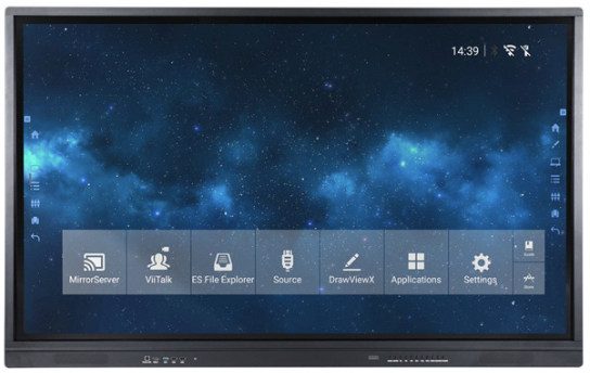 Android 11 86 Inch Interactive Flat Panel Multi Touch LED Screen 4K