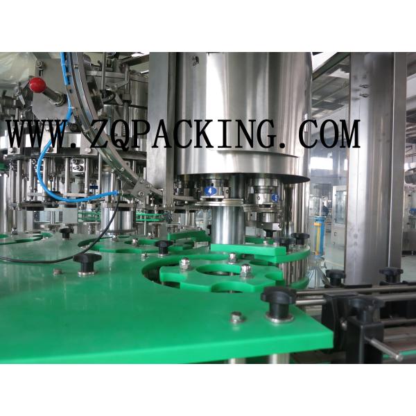 Long warranty 3 in 1 Automatic Gas drink Rotary Rinser Filler capper machine