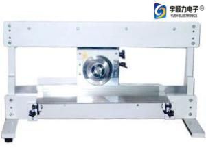 Manual Type Pcb Depaneling Pcb Manufacturing Machine With One Linear Blade And Circle Blade