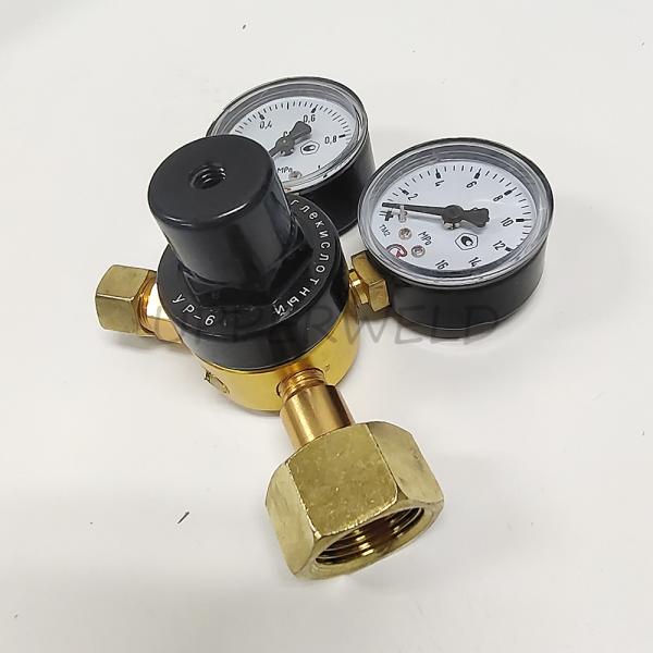 CO2 Gas Pressure Regulator Dual Stage Pressure Reducer for Russian Market G3/4 Thread