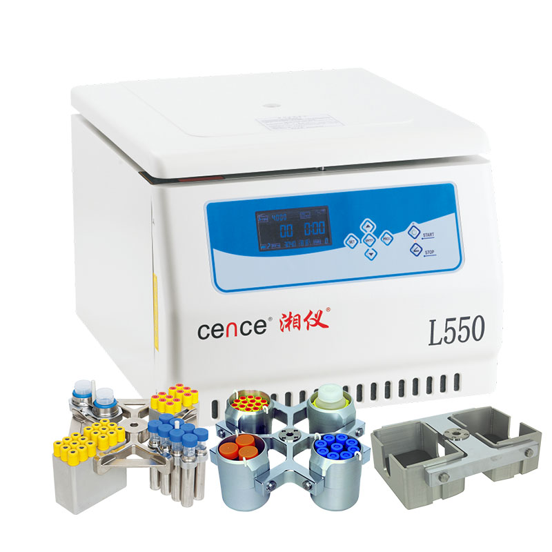 Low Speed Centrifuge L550 for Blood Separation with Swing Rotors Available
