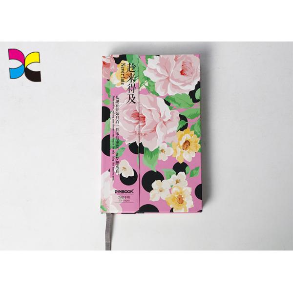 Hardcover Custom Printed Notebooks Planner Journal Custom Dimension Die Cutting