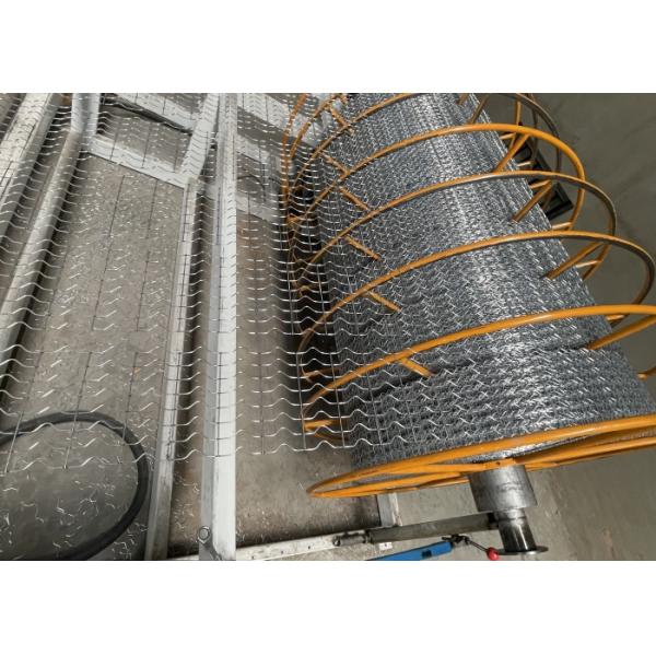 2.0mm*2.0mm Wire Thickness Pallet Pipeline Coating Welded Mesh For Offshore Oil Pipeline