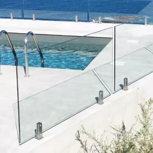 10mm Thickness Stair Hand Railings With Powder Coated / Polished / Brushed /