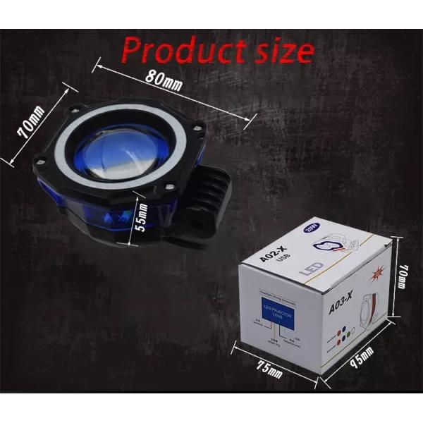 External Red 6000lm U11 15W Motorcycle LED Fog Lights