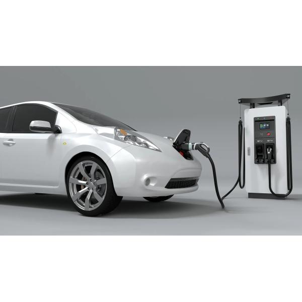 Floor Mounted 60KW Fast EV Charger GBT CCS1 CHAdeMO CCS2 Charging Station