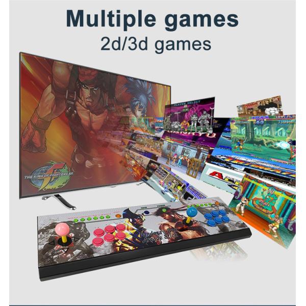 3000 In 1 Retro 2d 3d Arcade Game Console Double Stick Pandora Game Box