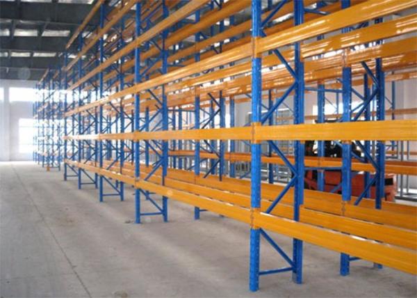 Quality 1000kgs/level Q235B Shelving Storage Pallet Rack 4500mm Length for sale