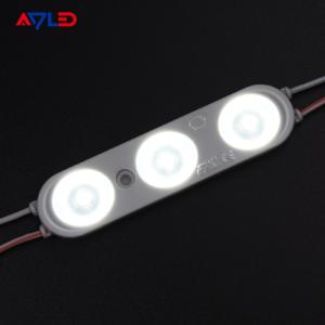 China LED Module DC 12V 2.5W SMD 2835 IP67 3 LEDs 170 Degree Lens LED Modules on sale