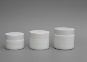 China 10ml 20ml 30ml Cosmetic Glass Jars With Lids Thick Bottom Eco Friendly on sale