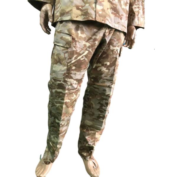 ACU Military Jacket And Pants 60 Cotton 40 Polyester / Twill Fabric Military Uniform Set