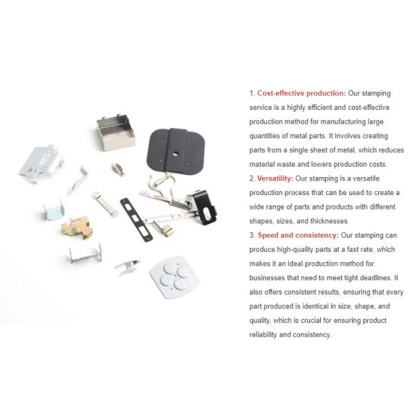 High Precision Stamping Stainless Steel Parts Custom Metal Fabrication Parts