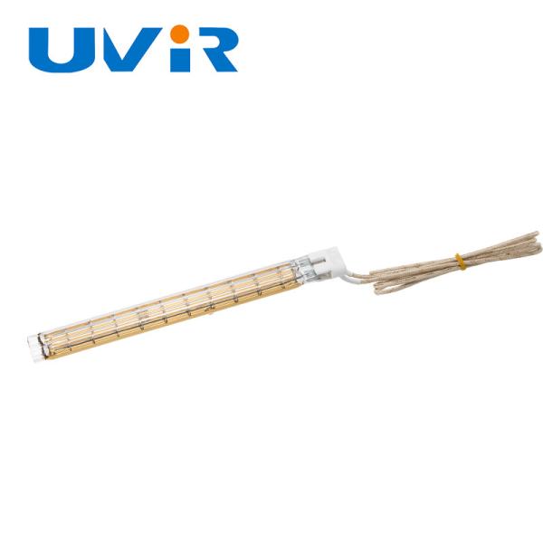 1338W Gold Coated Quartz Infrared Heat Lamp Tube