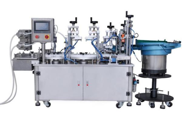 Small Bottles Filling Capping Labeling Machines