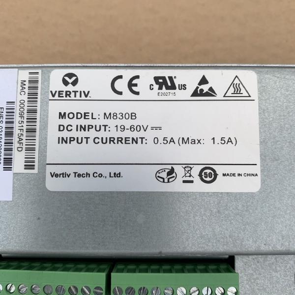 Emerson Monitoring Module M830B Control Unit For Vertiv Netsure DC Power Systems
