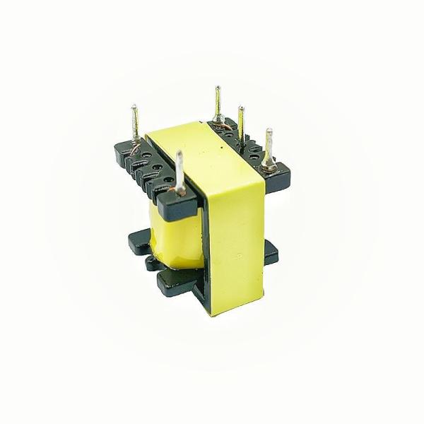 EE13 Vertical High Frequency Transformer 12V Small High Voltage PCB Transformer ROHS For Mobile Chargers