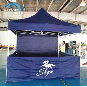 China Aluminum Instant Folding Tent Sidewalls Half Barrier Custom Logo wholesale