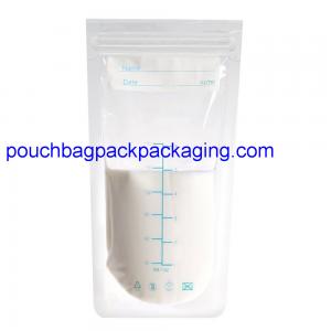 China Pre-sterilized Breast Milk Storage Bags 180ml, BPA and BPS free on sale